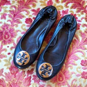 Tory Ballet Burch black flats